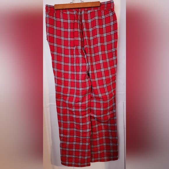 UGG Red Plaid Men's Flynn Pants Sz Large NWT - Picture 9 of 9